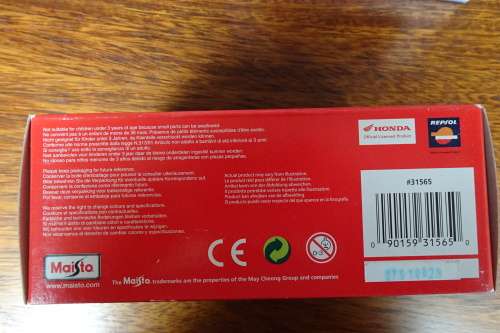 Maisto Repsol RCV 212 2008 Team. #31565 Scale 1:18 Rider - Dani Pedrosa