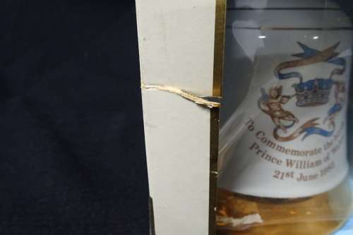 Sealed Bell's Scotch Whiskey Commemorating the Birth of Prince William of Wales 21st June 1982