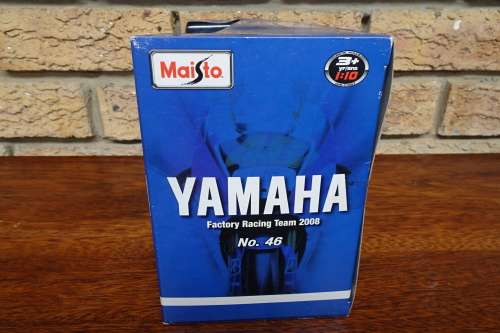 Maisto Yamaha Factory Racing Team 2008 No. 46 #31164 Ser. No. 07010821 Scale 1:10