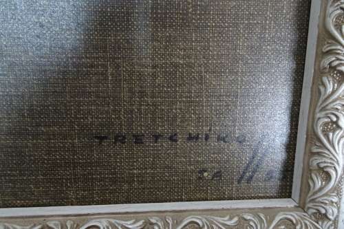 Rare Framed Vintage Vladimir Tretchikoff (1913 - 2006) Magnolias Print on Board (1950)