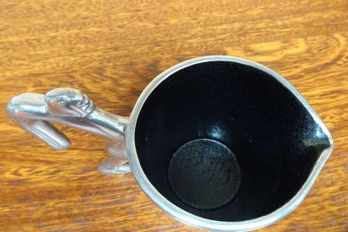 Vintage Carrol Boyes (1954 - 2019) "Man Wave" Pewter Milk Jug with Hallmark