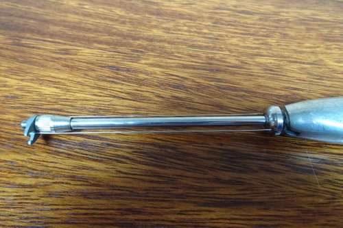 Lovely Vintage Carrol Boyes (1954 - 2019) Vintage Stainless Steel and Pewter Wave Cheese Slicer