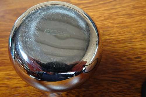 Unusual and Different Carrol Boyes (1954 - 2019) Stainless Steel Sugar Bowl