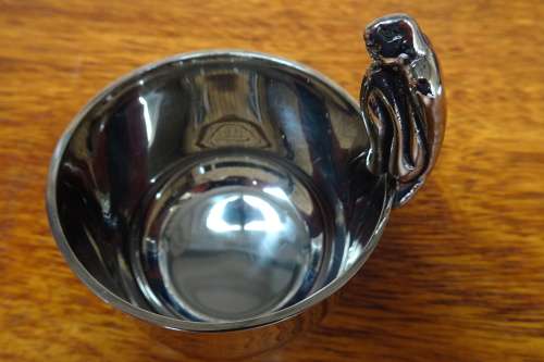 Unusual and Different Carrol Boyes (1954 - 2019) Stainless Steel Sugar Bowl