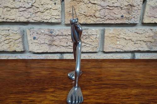 Quirky Carrol Boyes (1954 - 2019) Cast Aluminium Africa Art Thin Man Ornament