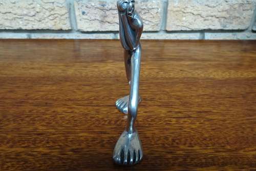 Quirky Carrol Boyes (1954 - 2019) Cast Aluminium Africa Art Thin Man Ornament