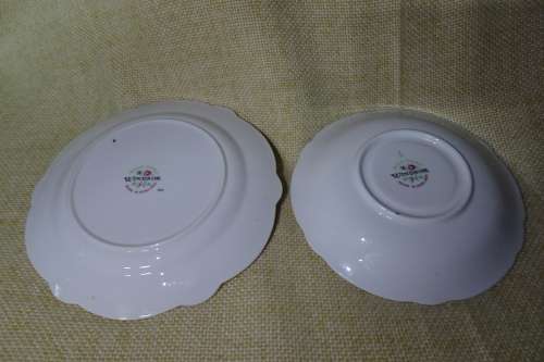 Beautiful Windsor Bone China Rose Design Trio - Made in England - Patt: 1735/83