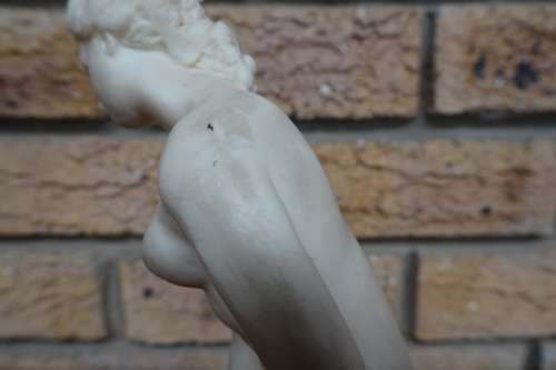 Vintage A. Santini (1919-1978) Resin and Marble "Venus" Figurine Circa 1970's