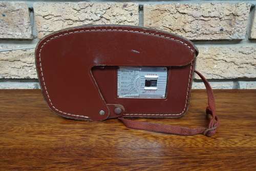 Lovely Vintage Kodak Brownie Turret f/1.9 Movie Camera with Leather Field Case. Eastman Kodak Co.