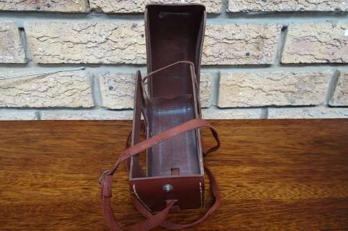 Lovely Vintage Kodak Brownie Turret f/1.9 Movie Camera with Leather Field Case. Eastman Kodak Co.