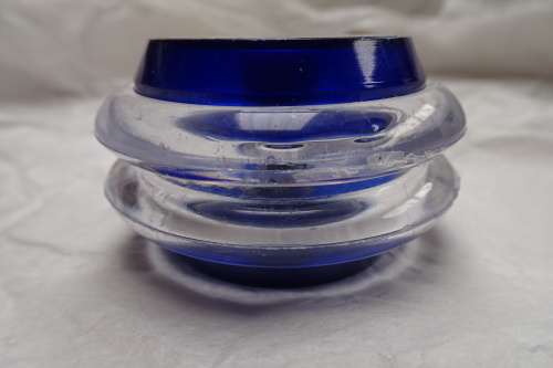 Very Rare Acrylic Blue Campeon Coca-Cola Yoyo Professional Hecho En Mexico 1980's.
