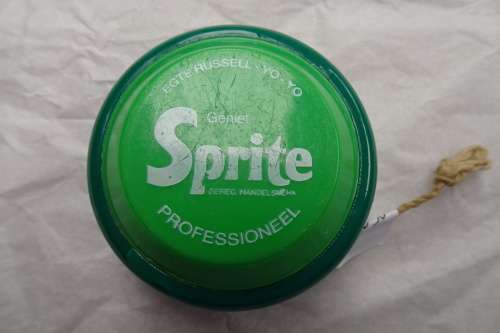 Vintage Genuine Russel Sprite Professional Yoyo. English One Side Afrikaans Reverse Side. 1980's