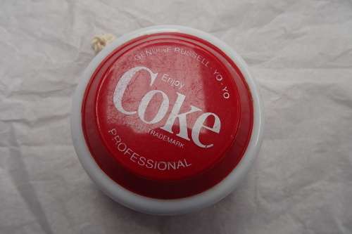 Genuine Russel Professional Enjoy Coke Yoyo. 1980's