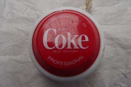 Genuine Russel Professional Enjoy Coke Yoyo. 1980's