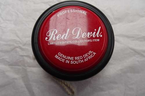 Genuine "Red Devil" Yoyo. Limited Edition. Collectors Item. Made in South Africa. 1990's