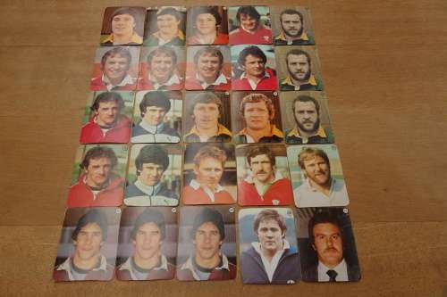 A Lot of Various Vintage Rugby Cards in Good Condition.