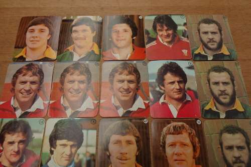 A Lot of Various Vintage Rugby Cards in Good Condition.