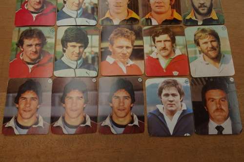 A Lot of Various Vintage Rugby Cards in Good Condition.