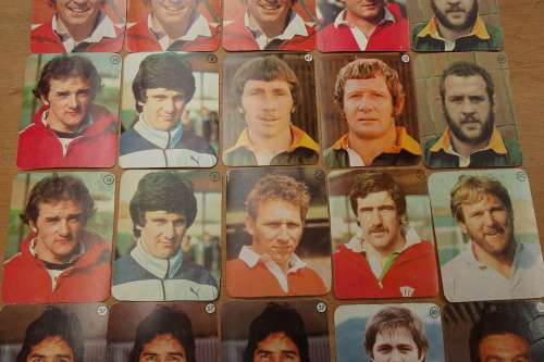 A Lot of Various Vintage Rugby Cards in Good Condition.