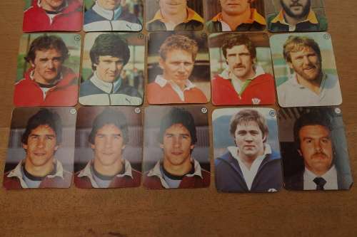 A Lot of Various Vintage Rugby Cards in Good Condition.