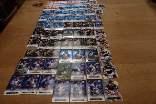 A Large Lot of 147 Rugby Cards in Good Condition. Statistics of Player on Reverse of Each Card.