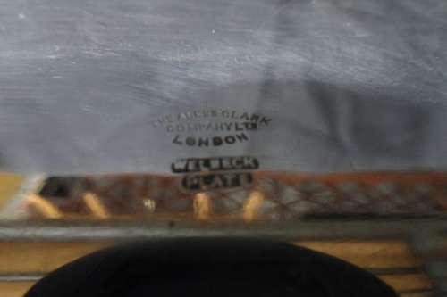 Stunning Alexe Clark Company Wellbeck Plated Silver Entree Dish With Lid and Handles