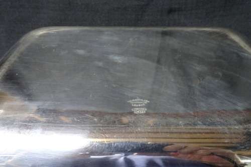 Stunning Alexe Clark Company Wellbeck Plated Silver Entree Dish With Lid and Handles