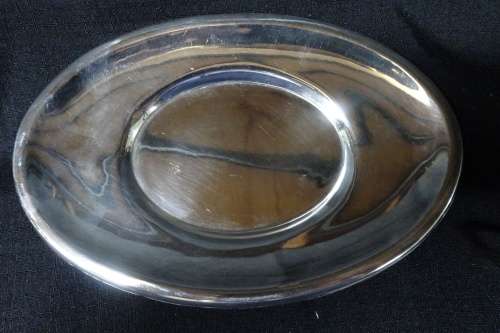 Exquisite Hallmarked Silver Plated Gravy Boat With Underplate