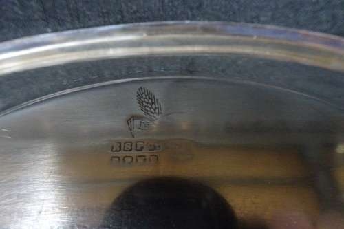 Exquisite Hallmarked Silver Plated Gravy Boat With Underplate