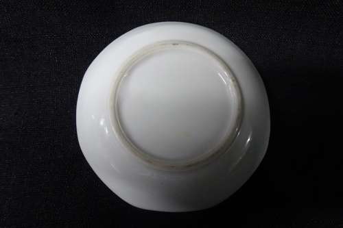 Beautiful Handpainted Japanese Pottery Set Small Jar With Lid, Five Small Bowls and One Small Saucer