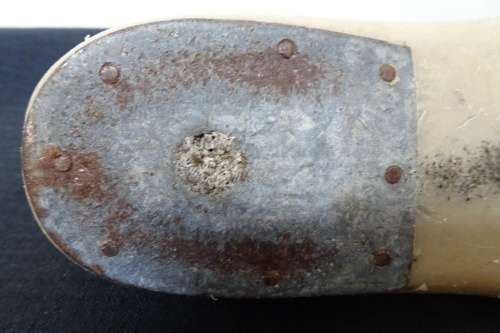 Vintage Pair of Size 7 Dress Shoe Lasts Made of Molded Plastic.