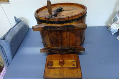 Unique Antique Ames Plow Co. No. 2 Improved Butter Churner COURIER ONLY