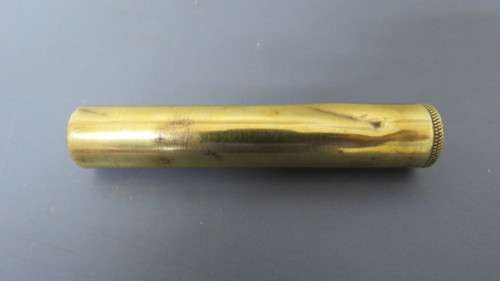 Original World War I Brass Oil Bottle - Lee Enfield Rifle Oiler