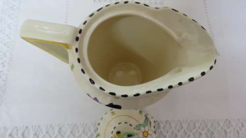 Gorgeous Burleigh Ware Ironstone `Fragrance` Small Teapot. Made in England