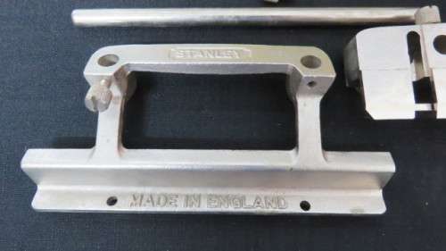 Stanley 10 Blade Plough Plane 13-052 With All Parts and Assembley and Operating Instructions