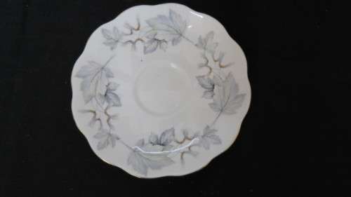 Gorgeous Royal Albert Bone China `Silver Maple` Coffee Cup and Saucer