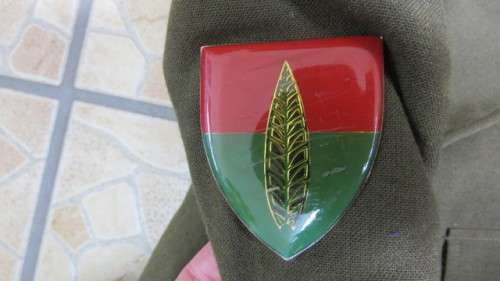 SADF 2nd Lieutenant Artillery Regiment Uniform. Jacket, Tie, Shirt, Pants, Belt. Excellent Condition