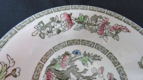 Very Pretty Vintage Johnson Bros Ironstone `Indian Tree` Small Dessert Bowl