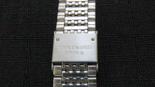 Awesome Casio Three Hand Analogue Digital Men`s Watch Stainless Steel Strap Working Order SOLD AS IS