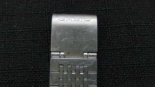 Awesome Casio Three Hand Analogue Digital Men`s Watch Stainless Steel Strap Working Order SOLD AS IS