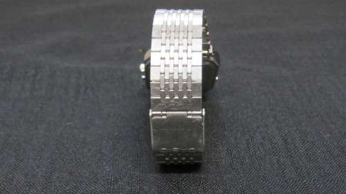Awesome Casio Three Hand Analogue Digital Men`s Watch Stainless Steel Strap Working Order SOLD AS IS