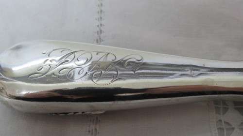 Beautiful Antique Silverbacked Clothes Brush/ Hair Brush Enamel Decoration. Details in Description