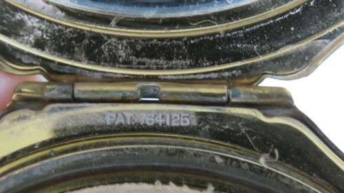 Beautiful Rare Collectible 1950s Stratton Powder Compact With Ballerina D: 8,5 cm