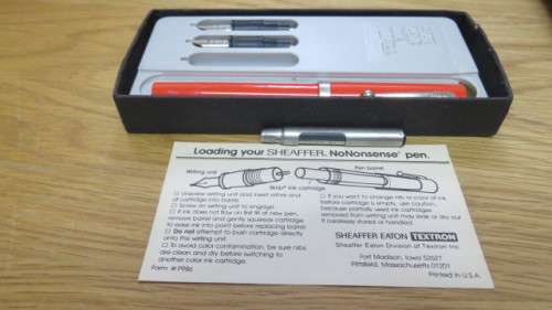 Lot of Three Boxed Calligraphy Pen Sets - Platignum/Sheaffer/Unbranded. Details in Description.