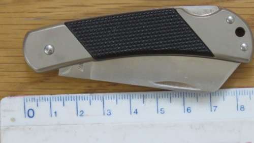 Superb Vintage Kershaw Biltong Pocket Knife Made in Japan L: 8,5 cm