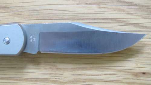 Superb Kershaw Black Gulch #3120 Officer Ranch Pocket Knife With Leather Pouch L: 10,5 cm