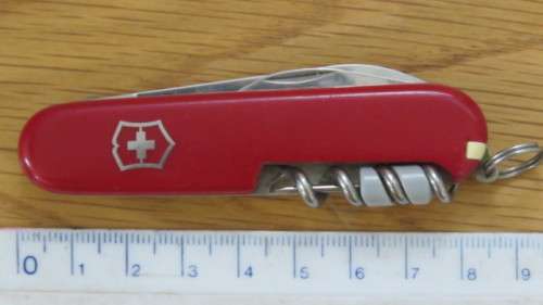 Superb Vintage Victorinex Switzerland Officier Suisse Folding Pocket Knife L: 8,5 cm