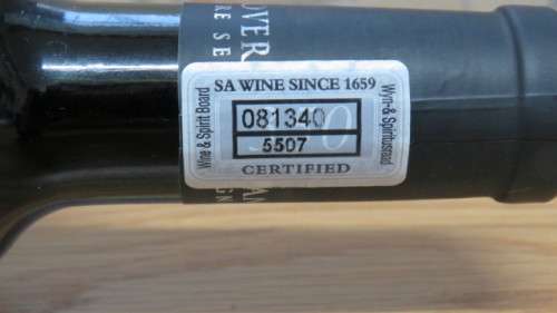 Sealed 750ml 2008 Van Loveren Wolverine Creek Private Cellar Reserve Limited Release No. 3349