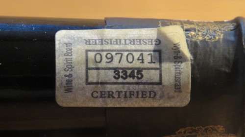 Sealed 750ml Allesverloren 1997 Vintage Port Estate Wine 17.5% Volume