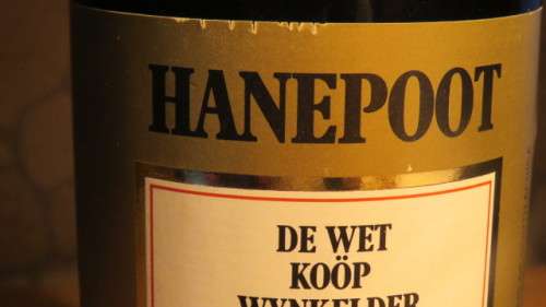 Sealed 750ml 1990 De Wet Koop Wine Cellar Hanepoot
